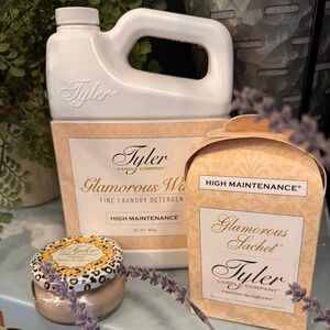 Glamorous wash bundle by Tyler candle Company- High Maintenance sent